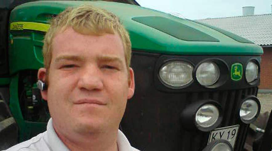 Tyske Dirk Zimmermann blev snydt for godt 100.000 kroner af to danske bønder. Nu er pengene faldet efter retssag. 