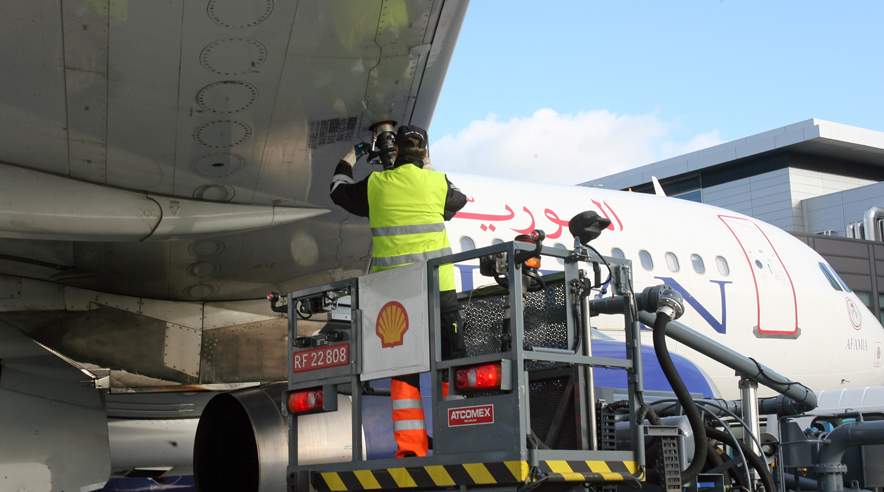 Stockholms lufthavn, Arlanda, vil også bekæmpe forurening fra fly. (Arkivfoto)