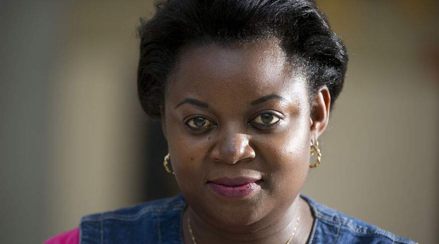 - Vi bliver nødt til at blande os, mener tillidsrepræsentant Justine Nakirya Oyon. (Foto: Michael Bo Rasmussen)