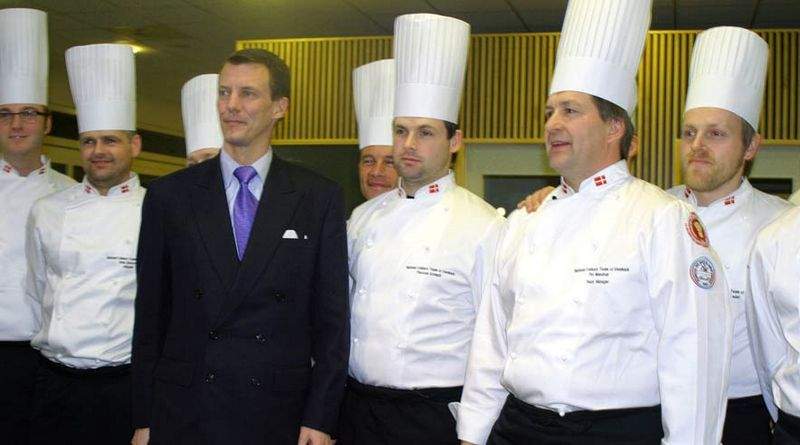 Lørdagens brudgom er protektor for Kokkelandsholdet, der står for menuen til det royale bryllup. (Privatfoto.)