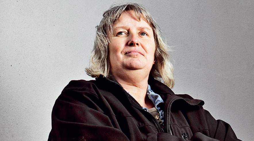 Mariane Jensen blev kørt helt ned, da Falck Jobservice stoppede hendes sygedagpenge. (Foto: Niels Åge Skovbo)