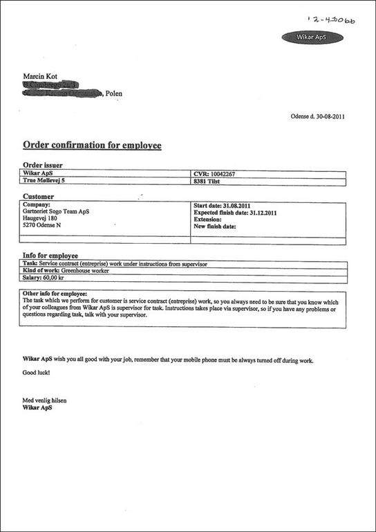 Polske Marcin Kot tjente 60 kroner i timen for gartnerarbejde hos Sogo Team som ansat hos Wikar ApS.