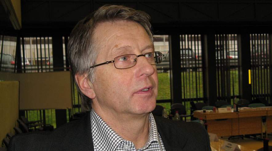 Hans Tilly, formand for et svenske forbund Byggnads, er stærkt utilfreds med en ny lov som følge af Laval-sagen.