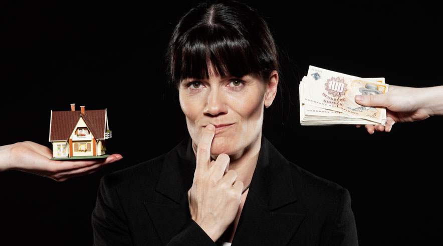 Hmmmm- hvad skal jeg gøre med mine SP-penge? ((Foto: Colourbox).)