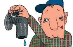 3F har tidligere kritiseret nedskæringer på AMU-kurser, og nu viser Rigsrevisionens granskning, at der er alvorligt rod med Undervisningsministeriets økonomi-styring af AMU-området. (Tegning: Nis Jakob)