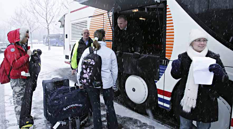 Chauffører på skibusser og andre turistchauffører har fået ny overenskomst.