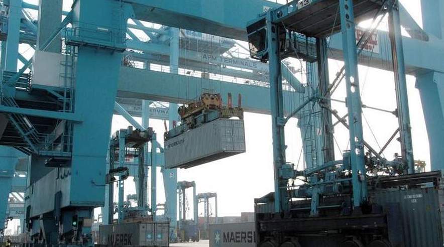 Fagligt aktive havnearbejdere er igen i arbejde i Mærsks havneterminal i Tanger, Marokko. (Foto: APM Terminals)