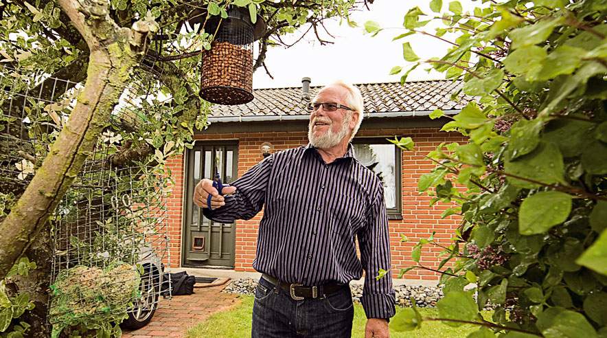 Lindy Petersen er fast gæst i den lokale seniorklub. (Foto: Harry Nielsen)
