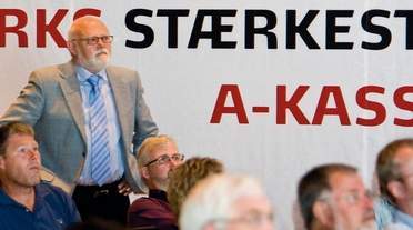 Knap 80.000 3F'ere meldte sig ledige hos a-kassen i 2009. Forbundsformand Poul Erik Skov Christensen spår, at 2010 bliver værre. (Foto: Arkivfoto)