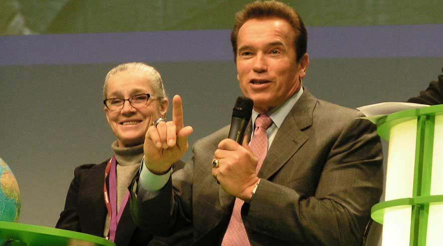 På borgmestertopmødet benyttede Arnold Schwarzenegger også lejligheden til at rose Ritt Bjerregaard for at samle så mange gode kræfter i klimakampens tjeneste. 