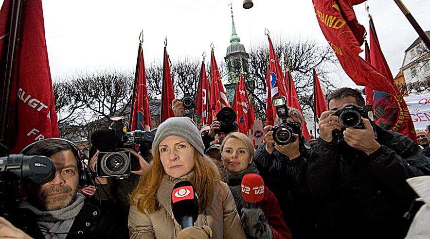 Debatten om konflikten i Vejle fortsætter, selv om Arbejdsretten har afsagt dom i sagen om Vejlegården. (Foto: Harry Nielsen)