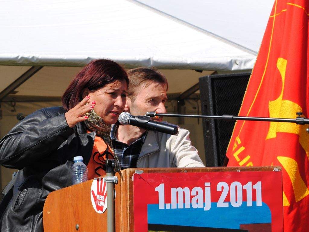 Gloria Garcia holder tale 1. maj under sit besøg i Danmark.