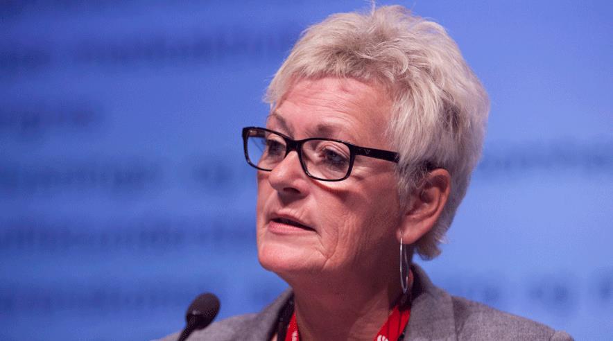 Hovedkasserer Ulla Sørensen aflagde regnskab med tal, der viser overskud. Men medlemstallet viger, og det giver nye udfordringer.