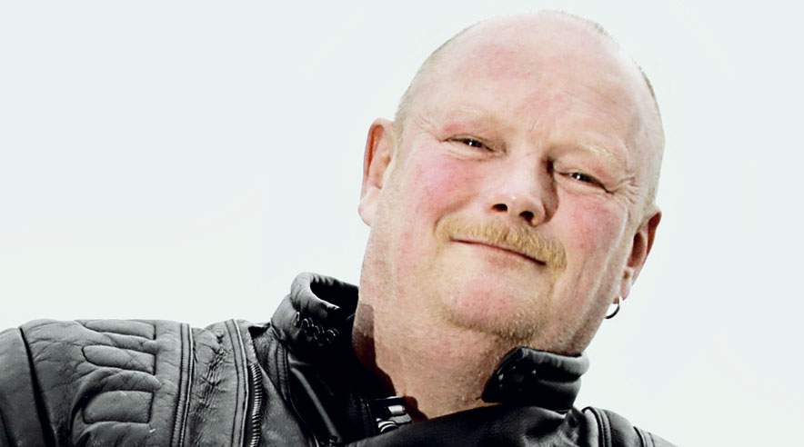 Johnnie Pedersen blev snydt for feriepenge, men med hjælp fra 3F-afdelingen fik han sine feriepenge. (Foto: Ole Friis)