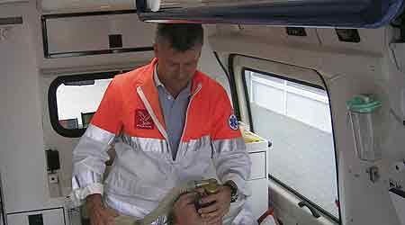 Godt 4.000 falck-reddere har fået ny overenskomst. (Arkivfoto)