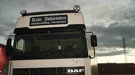 Nyhedsbrevet 3F har tidligere skrevet om storvognmand Kim Johansens brug af chauffører fra Østeuropa. (Arkivfoto)