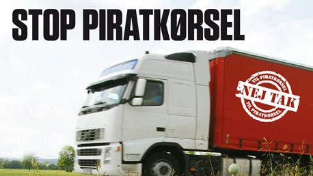 Dom for 10 dages piratkørsel koster hollandsk vognmand bøde på 125.000 kroner. Det er alt for billigt, mener 3F.