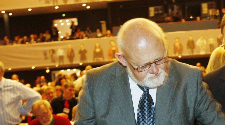 3F's formand,  Poul Erik Skov Christensen, har sat kampen mod den voksende ulighed højt på dagsordenen. Husk det 13. november. (Foto: Harry Nielsen.)