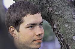 Fagbladet har tidligere afsløret, at danske landmænd udnytter østeuropæiske praktikanter som billig arbejdskraft. Det gjaldt eksempelvis Mindaugas Tamosaitis fra Litauen, der var landbrugspraktikant på Lerbæk Mølle.  (Palle Peter Skov)