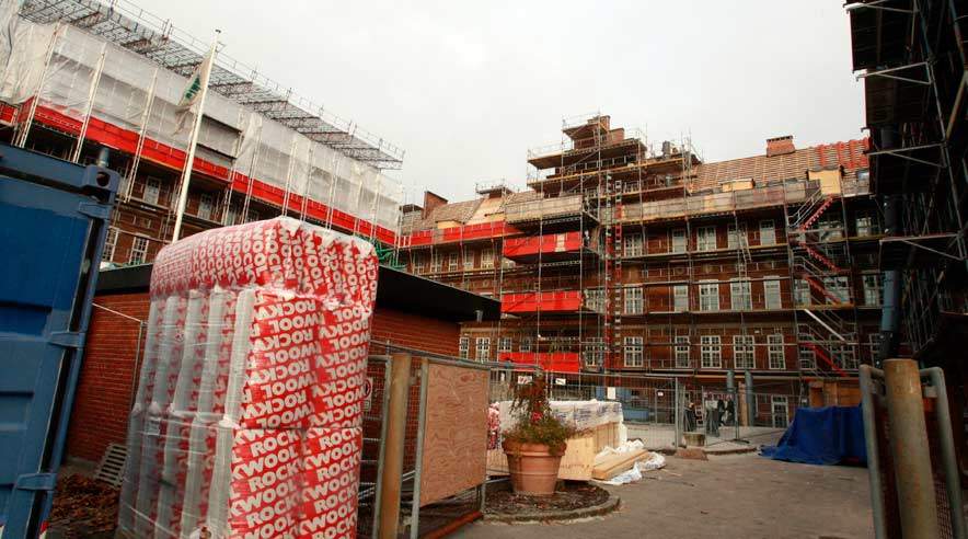 De arbejdsløse i 3F BJMF er skuffede. Københavns Kommune lod sine entreprenører undersøge sig selv i sag om social dumping under renovering af skoler.  (Foto: Harry Nielsen)