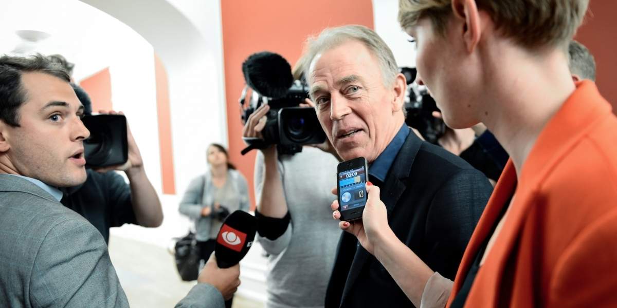 Der er nu pres på SF-leder Villy Søvndal for et nyt og langt mere rødt regeringsgrundlag. (Foto: Lars Krabbe / POLFOTO)