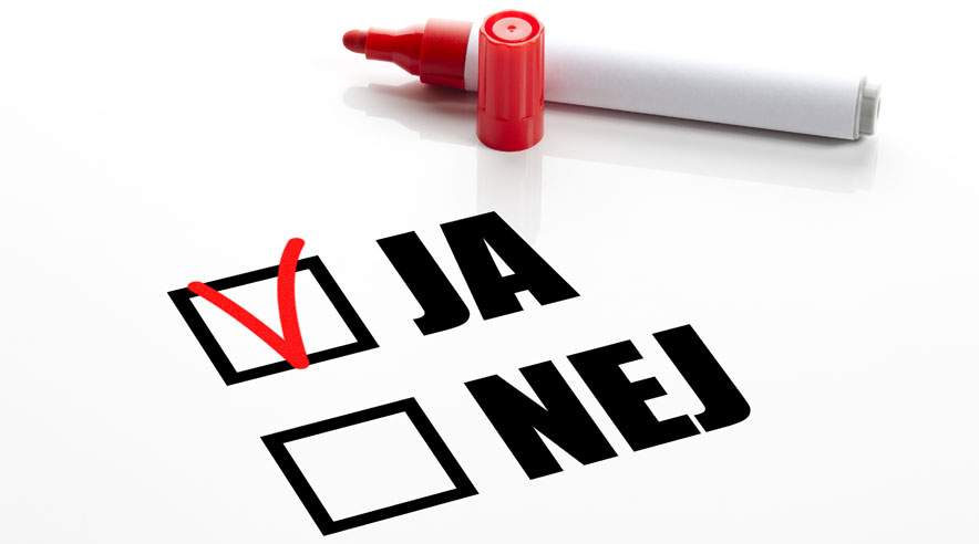 Det blev et stort ja, da 3F'erne stemte om de nye overenskomster. Det var især et ja til stop for løndumping og et ja til ekstra penge, når fyresedlen kommer. (Foto: Colourbox)