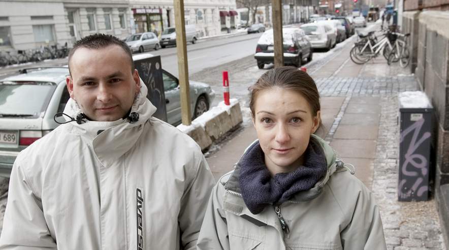 Ønsket om at blive tillidsfolk kostede jobbet for Zbigniew Bandurowicz og Aleksandra Noske. De blev fyret fra fiskefabrik i Esbjerg. (Foto: Harry Nielsen)