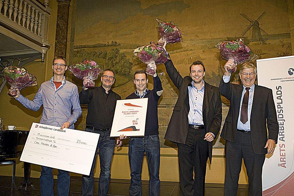 Sidste år vandt møbelfabrikken Carl Hansen og Søn konkurrencen om at blive årets arbejdsplads.