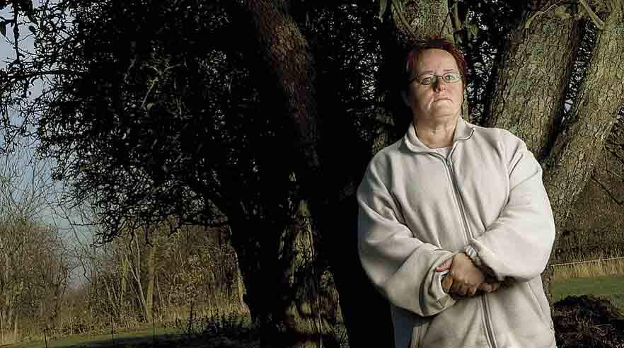 Tidligere fabriksarbejder Gitte Kristensen tog fejl  af en dato og kom derfor en dag for sent til et møde. Fredericia  Kommune reagerede ved at stoppe hendes sygedagpenge. (Foto: Palle Peter Skov.)