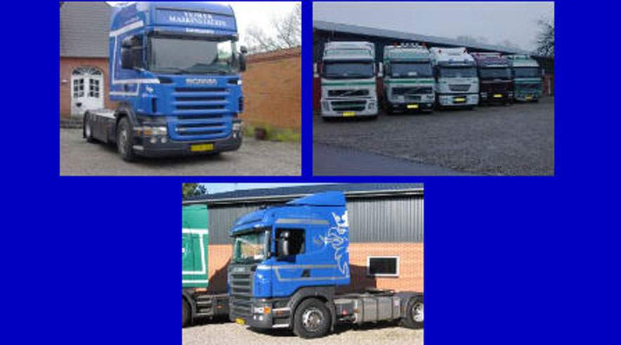 Lastbiler præsenteres på Vejbaek Maskinstations <A href=_http_/www.vejbek.dk/index.html target=_new>hjemmeside</A>