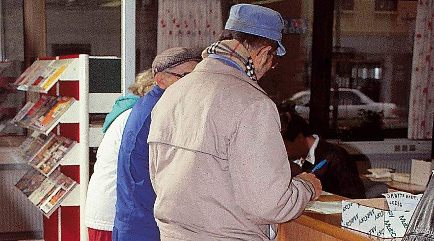 Der er ikke lange køer af arbejdsløse, der går og gemmer sig.   (Arkivfoto.)