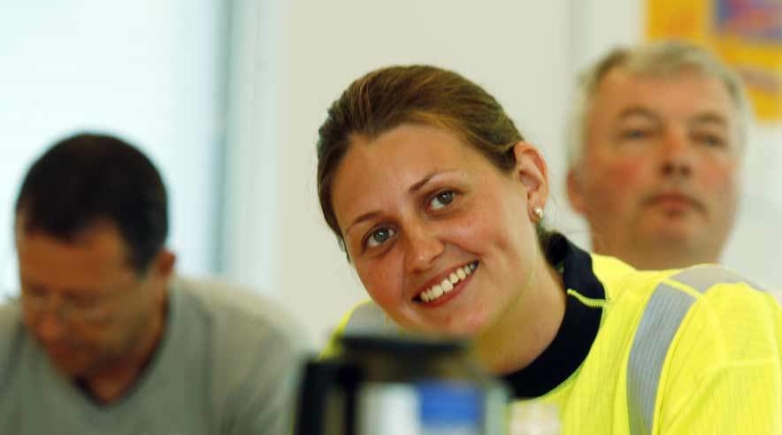 Louise Falk var med til at diskutere overenskomstkrav '08. - Nogle af mine kolleger vil gerne have en sundhedsordning, andre ikke, sagde tillidsrepræsentanten for Vej- og Parkafdelingen i Allerød. (Foto: Harry Nielsen)