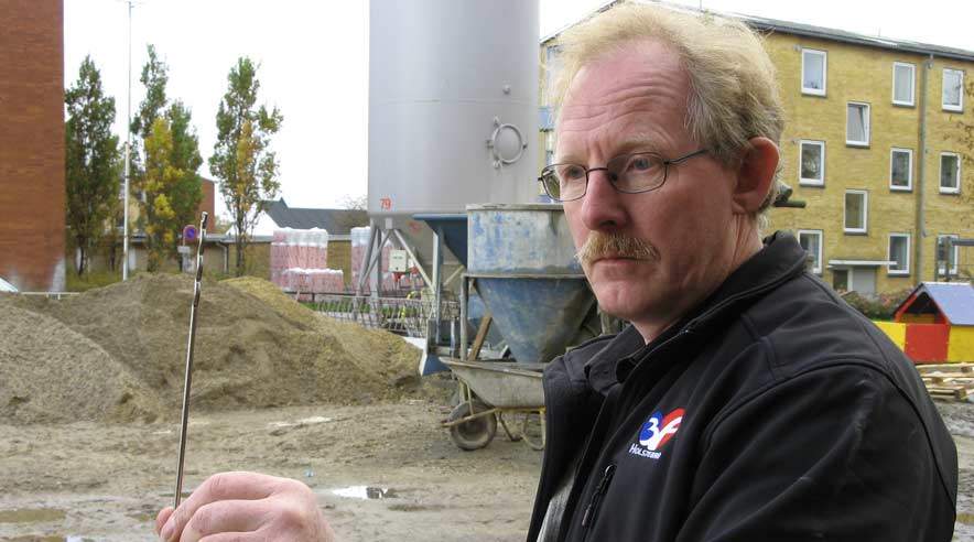 Faglig sekretær Jens Knudsen er sikker på, at 3F har en god sag: De tyske murere er reelt lønmodtagere og omfattet af overenskomsten.