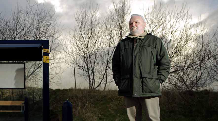 Et indslag på TV2 Østjylland vakte vrede hos Arriva på grund af udsagn fra chaufførernes tillidsrepræsentant Poul Anker Sørensen. (Foto: Henrik Bjerregrav)