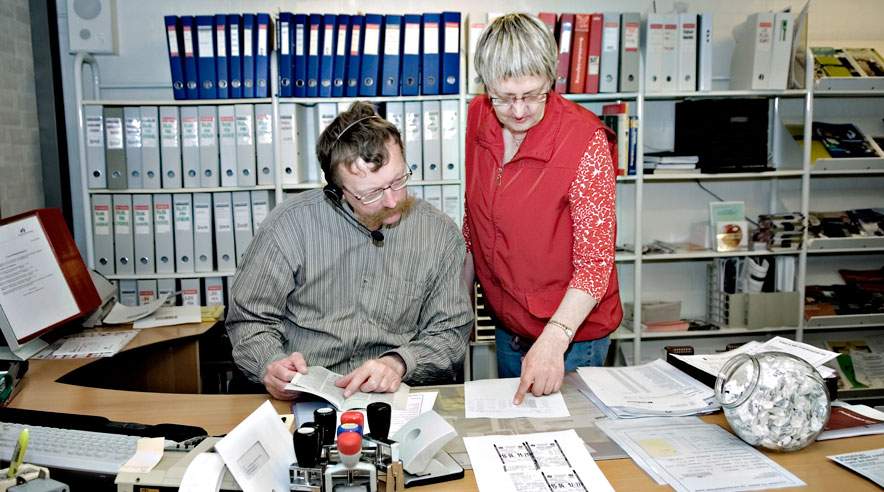 Næstformand i 3F Ringkøbing-Holmsland er blevet kontatket af flere uddannelsessteder, der er klar til at hjælpe de fyrede fra Vestas videre. (Foto: Thomas Fredberg.)