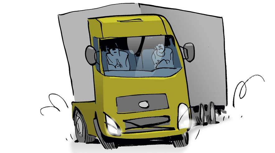Udenlandske lastbiler og deres chauffører med sprit i blodet gør landeveje og motorveje usikre.
