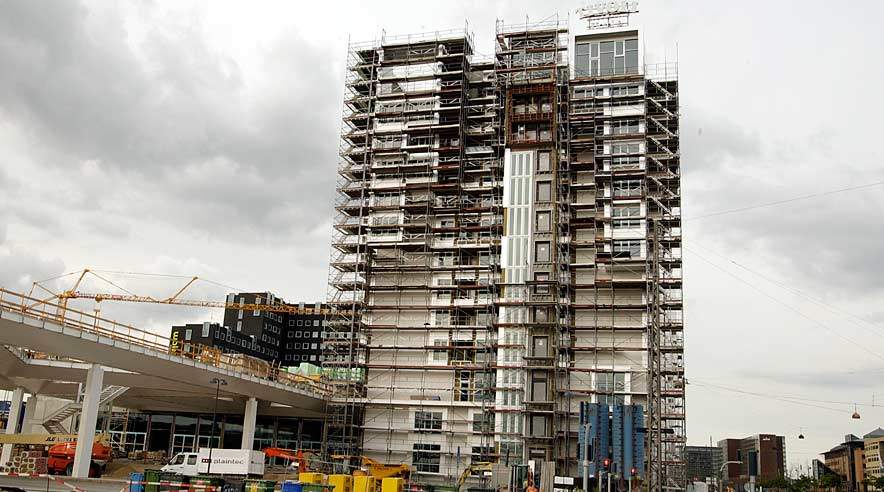 Det er gået stærkt - og måske også i nogle tilfælde for stærkt - i den seneste måned for at gøre Tivoli Hotel klar til den planlagte åbning 1. juli.  (Foto: Harry Nielsen)