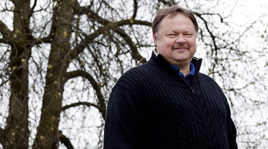 Kim Petersen er en af de 3F'ere, der benytter sig af de gode ferietilbud fra 3F.  (Foto: Tine Hvolby)