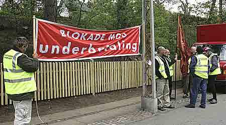 Konfliktretten over for udenlandske virksomheder indskrænkes efter Vaxholm-dommen. (Foto: Harry Nielsen.)