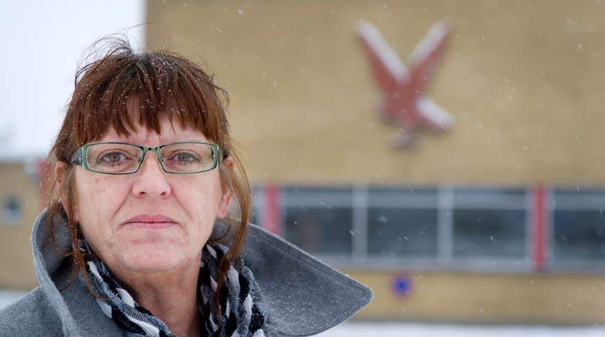 - Hverken etisk eller fagligt leverer Falck varen, siger socialrådgiver Birgit Mark, som for firmaet har behandlet borgeres sager om sygedagpenge i Århus. (Foto: Michael Bo Rasmussen)
