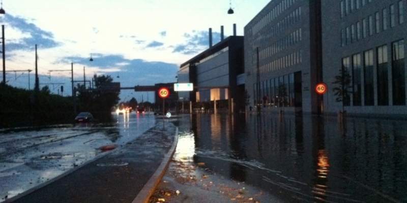 Familier, der har haft vandskade, kan få svært ved at forsikre deres huse, frygter Forbrugerrådet. (Foto: Kristoffer Gravgaard)