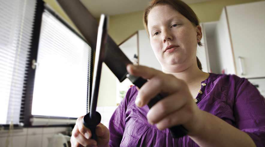 - Jeg er tilfreds med erstatningen. Det beviser, at de har gjort noget forkert, siger Mette Jespersen. (Arkivfoto: Niels Åge Skovbo)