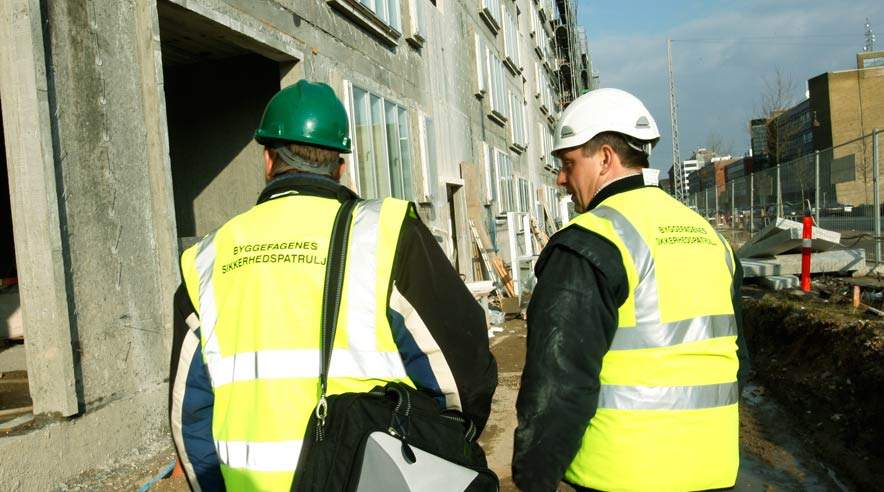 Arbejdstilsynet stoppede torsdag arbejdsopver på ni nord- og midtjyske byggepladser. (Arkivfoto: Harry Nielsen.)