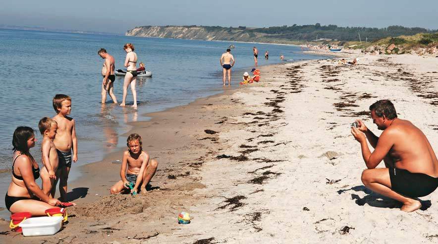 FerieSyv ud af 10 vælger nemlig i år at holde ferie i Danmark. Enten den hele eller noget af den. Det viser en undersøgelse blandt godt 1.000 repræsentativt udvalgte danskere. (Arkivfoto.)