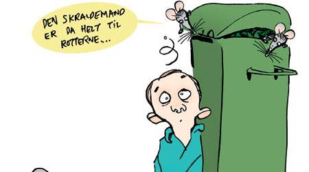 34 danske og svenske skraldemænd er som et forsøg blevet uddannet på tværs af Øresund. En stor succes, som nu har fået Undervisningsministeriets blå stempel. (Arkiv.)