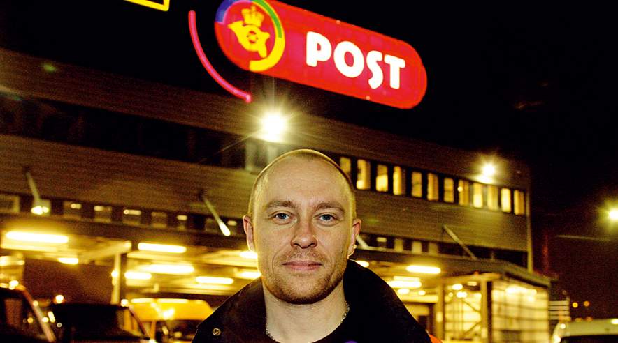 - Jeg føler mig lidt handicappet som homoseksuel, så derfor arbejder jeg nok lidt hårdere for at kunne fremvise resultater, fortæller Michael Skov, tillidsrepræsentant på Københavns Postcenter.
 ((Foto: Harry Nielsen))
