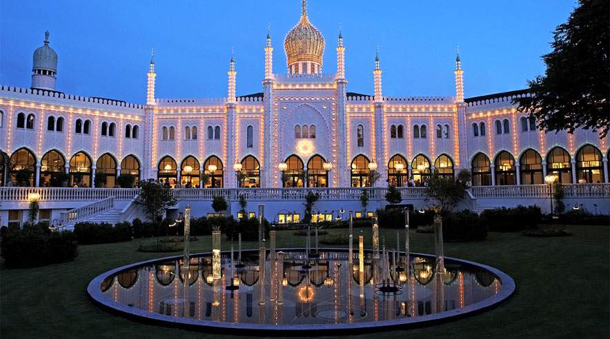 Restaurant Nimb i Tivoli slap ikke uden om at give tjenerne provisionsløn. (Pressefoto.)