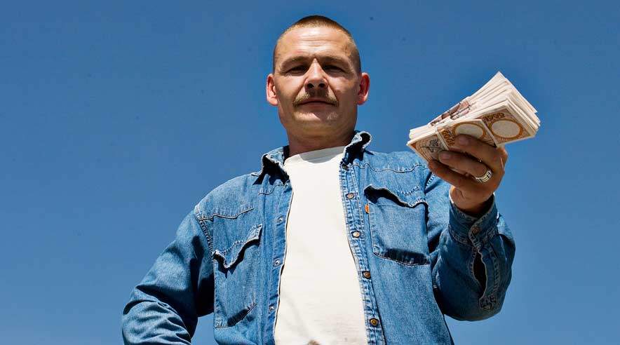 Efter halvandet års tovtrækkeri har polske Robert Podhalski fået efterbetalt 240.000 af transportfirmaet Scanita. (FOTO: NIELS AAGE SKOVBO)