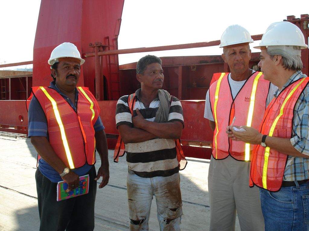 Havnearbejdere i Mellemamerika kæmper for basale faglige rettigheder. (Foto: Søren Zeuth)