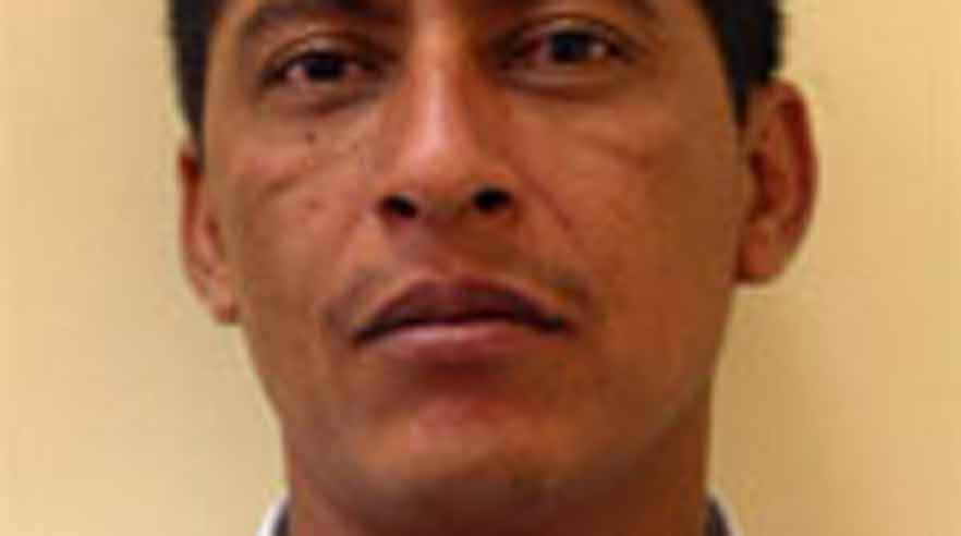 20 kugler.
Det var, hvad skulle til for at dræbe Pedro Zamora, formand for havnearbejderne i Puerto Quetzal i Guatemala.  (Foto: Sune Bøgh)